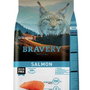 Bravery gato adulto - salmón