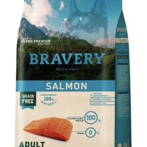 Bravery Salmón perro mediano y grande