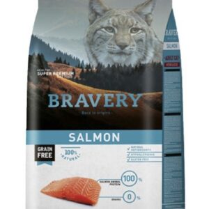 Bravery gato adulto esterilizado - salmón