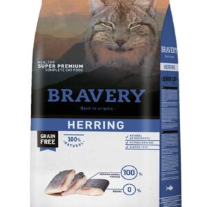 Bravery gato senior - Herring (pescado blanco) 2kg