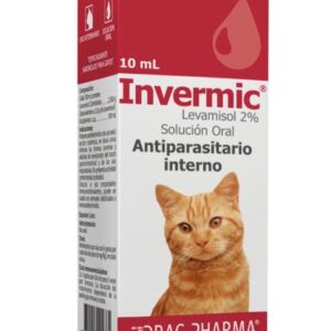 Invermic gotas - antiparasitario interno gatos