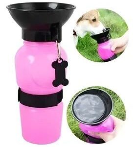 Botella para agua mascotas